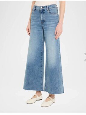 FRAME Le Palazzo Crop Jeans - Size 27